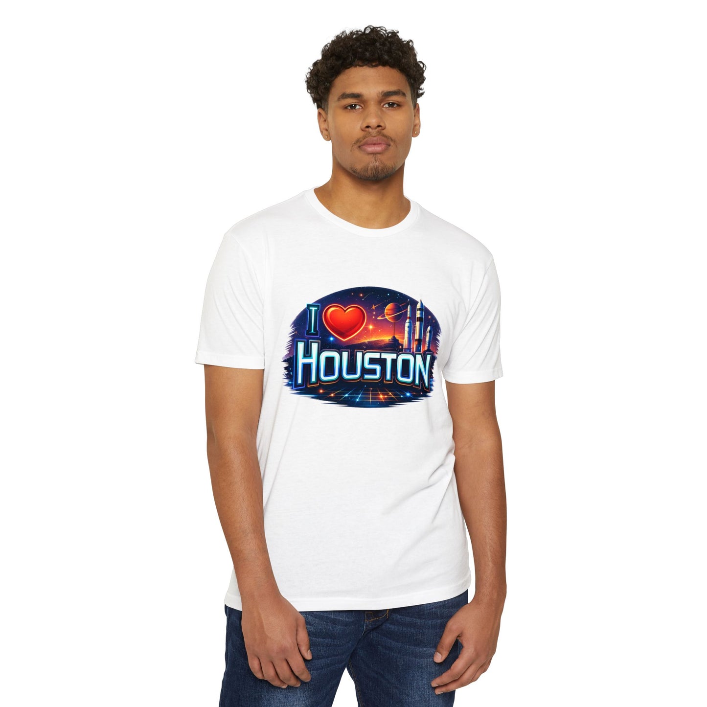 I Love Houston Graphic T-Shirt