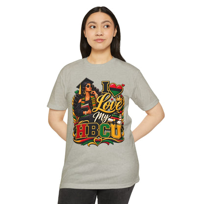 I Love My HBCU T-Shirt — Black Graduate Pride Graphic Tee