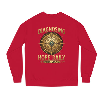 Diagnosing Hope Daily Physicians Sweatshirt