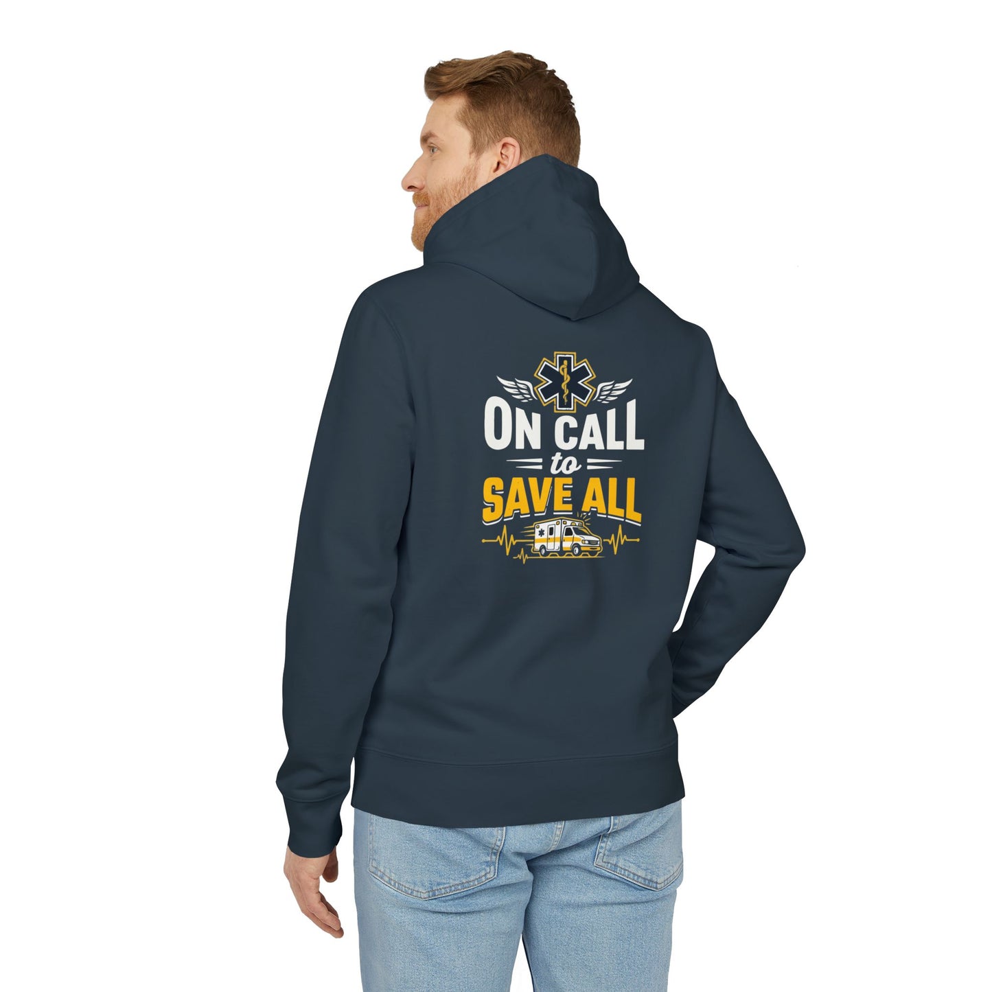 On Call to Save All Hoodie - EMS Paramedic Rescue Pullover
