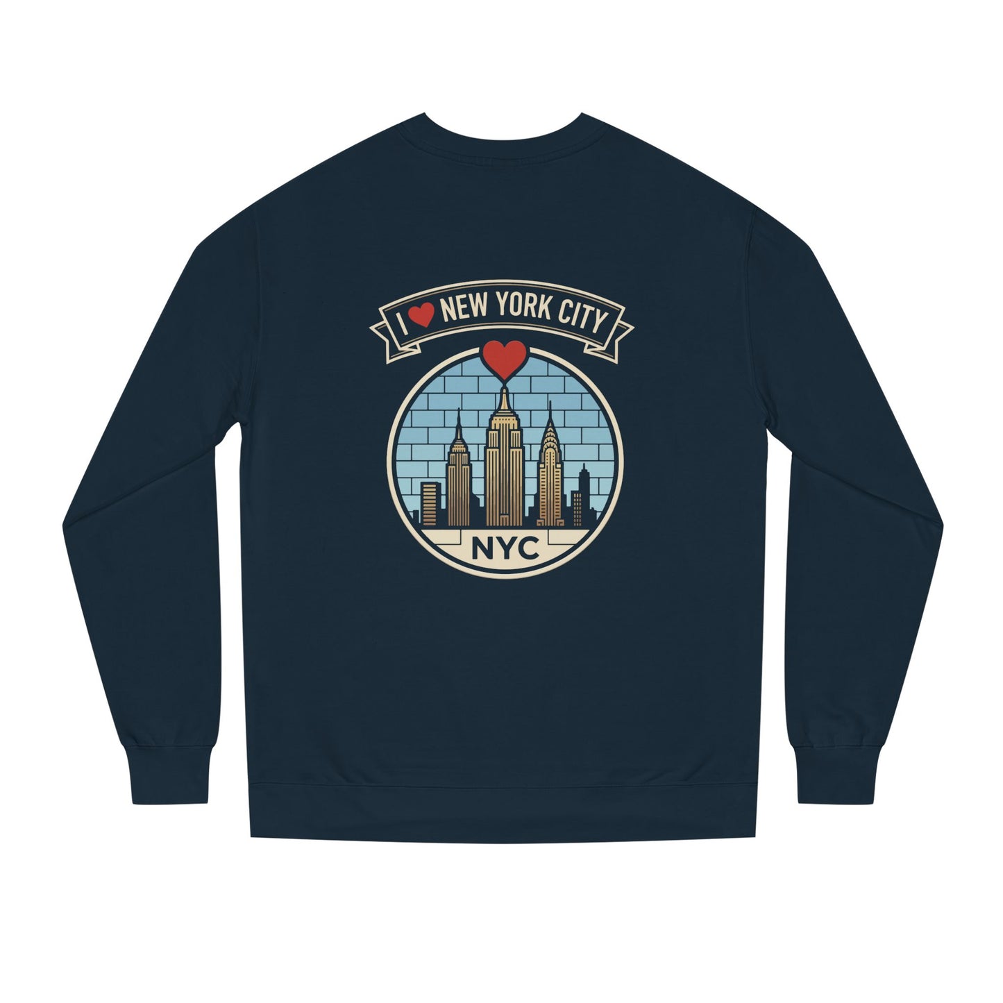NYC Skyline Sweatshirt — I  New York City Crewneck
