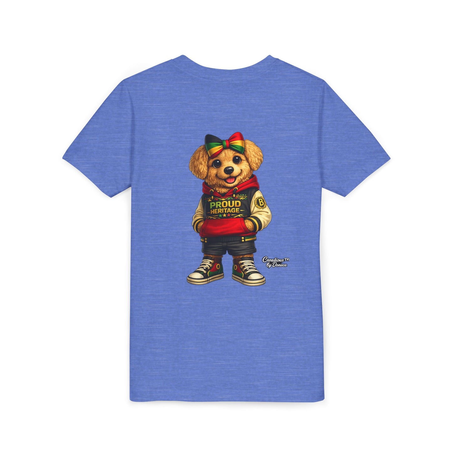 Kids Rasta Bear 'Proud Heritage' Tee