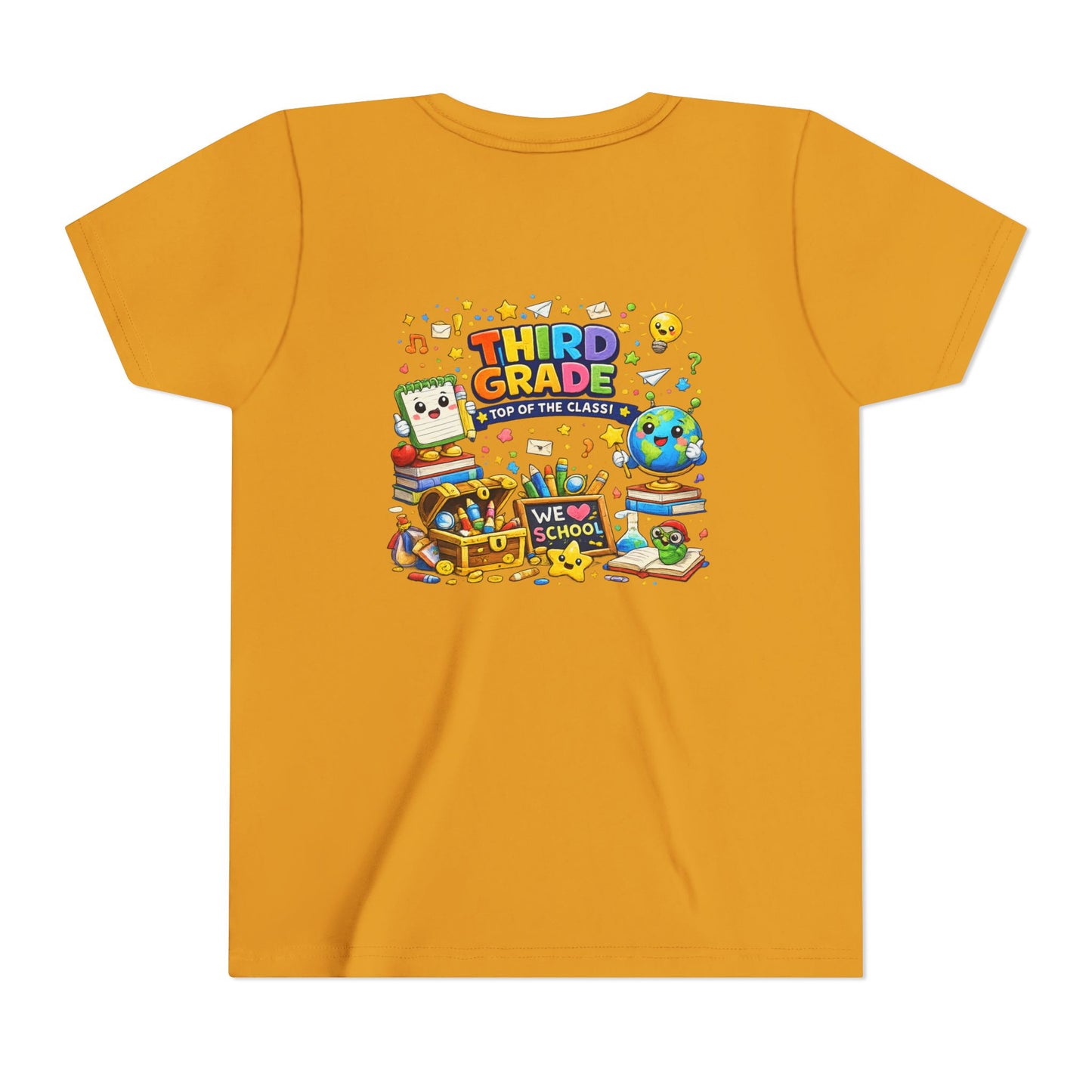Third Grade Kids Tee — "Third Grade Out of the Classroom" Back-to-School Youth Shirt