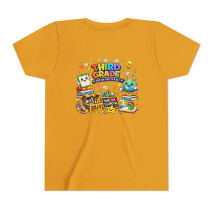 Third Grade Kids Tee — "Third Grade Out of the Classroom" Back-to-School Youth Shirt
