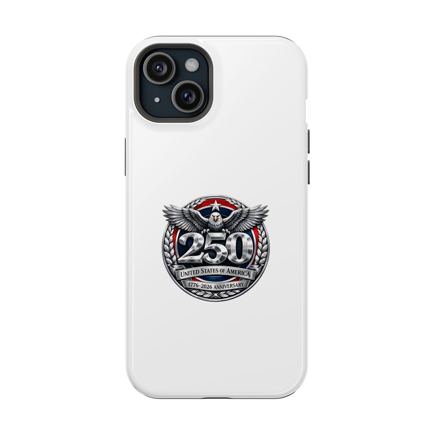 iPhone Magnetic Impact Case — 250th Anniversary Eagle Badge Design