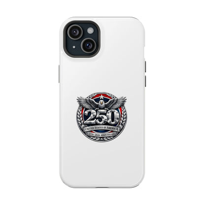 iPhone Magnetic Impact Case — 250th Anniversary Eagle Badge Design
