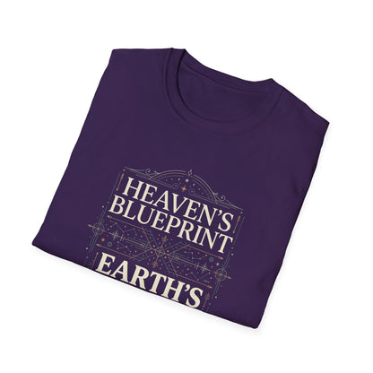 Heaven’s Blueprint, Earth’s Journey T-Shirt