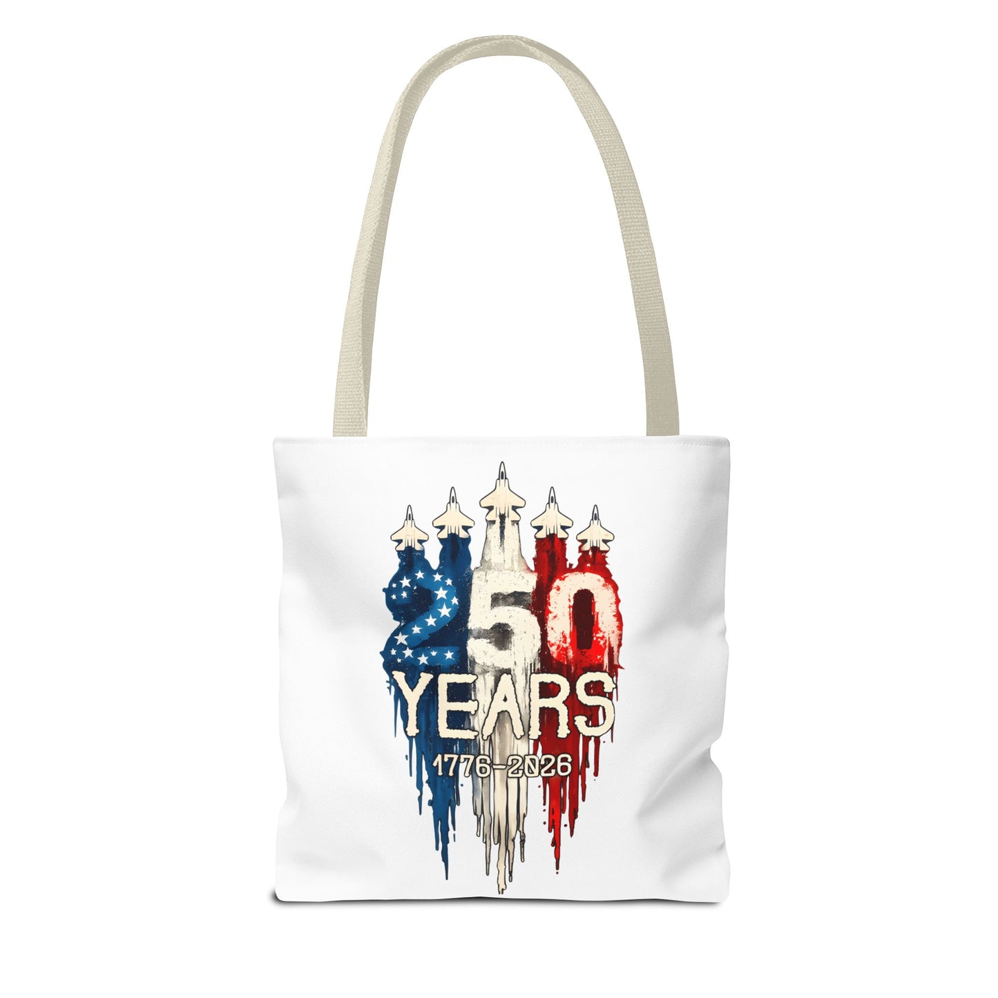 50 Years USA Anniversary Tote Bag — 1776–2026 Patriotic Celebration Tote