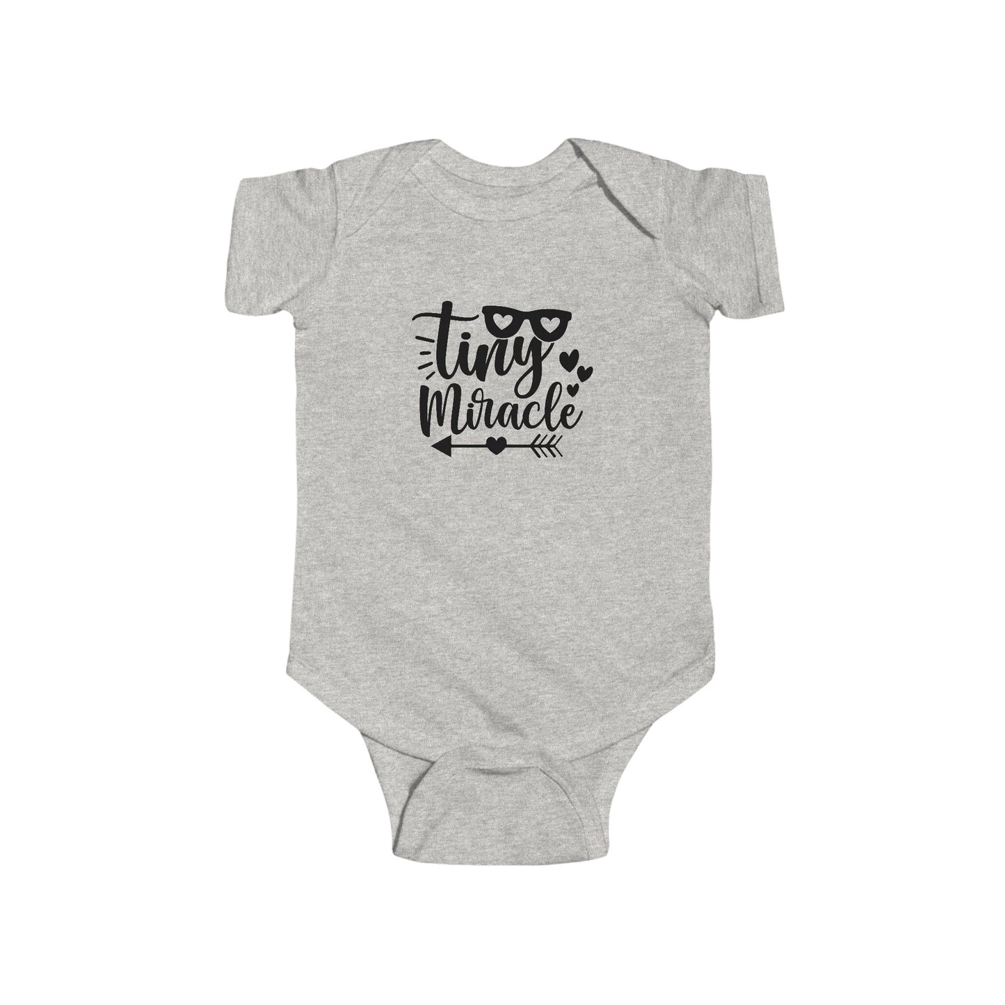 Infant Bodysuit - "Tiny Miracle" Baby Onesie, Newborn Gift