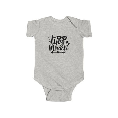 Infant Bodysuit - "Tiny Miracle" Baby Onesie, Newborn Gift