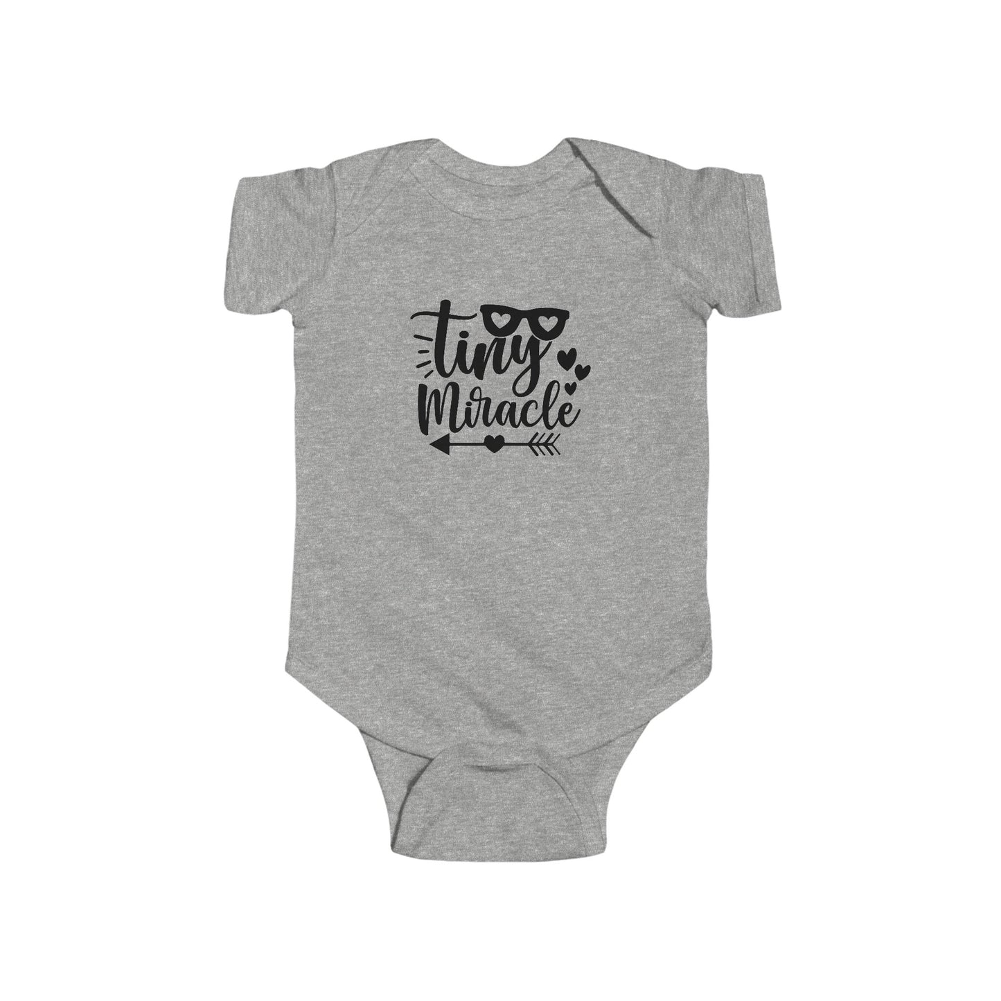 Infant Bodysuit - "Tiny Miracle" Baby Onesie, Newborn Gift