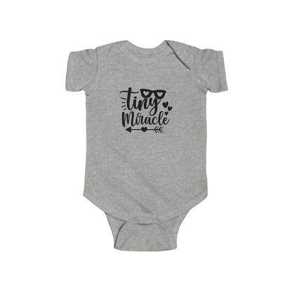 Infant Bodysuit - "Tiny Miracle" Baby Onesie, Newborn Gift