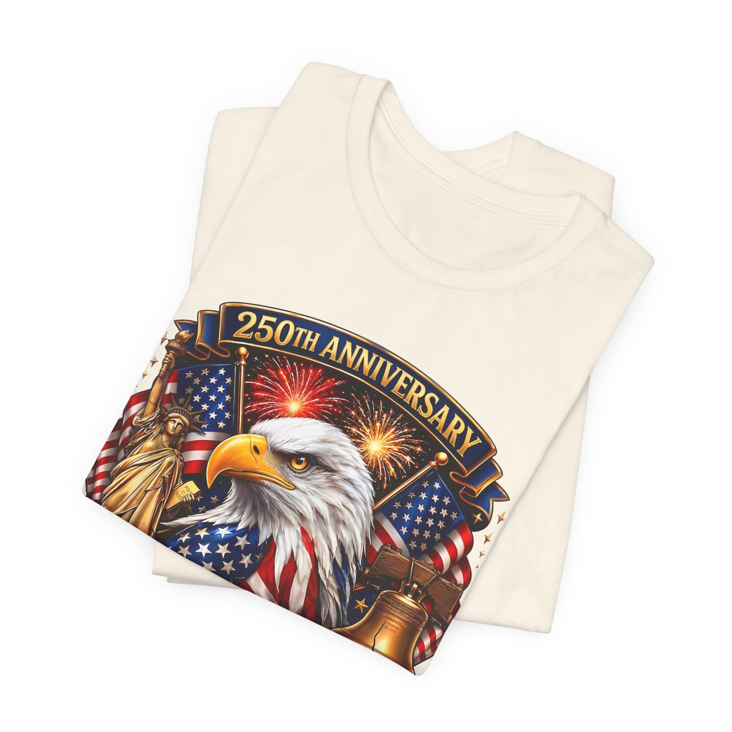 Independence 250th Eagle T-Shirt – United States 1776-2026 Centennial Graphic Tee