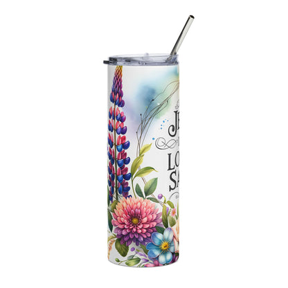 Jesus Is My Lord Stainless Steel Tumbler 20oz Christian Travel Mug