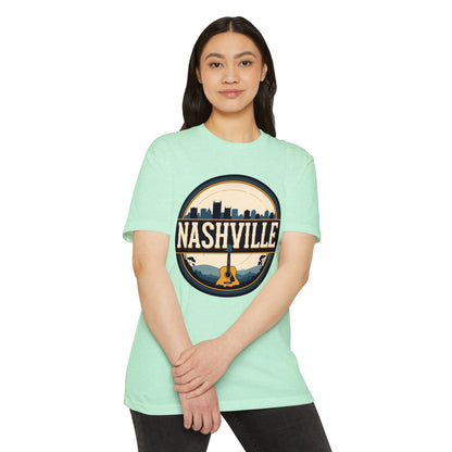 Nashville Skyline Guitar T-Shirt