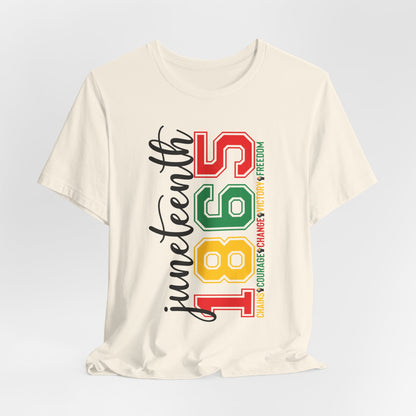 Juneteenth 1865 T-Shirt — Black History Celebration Tee