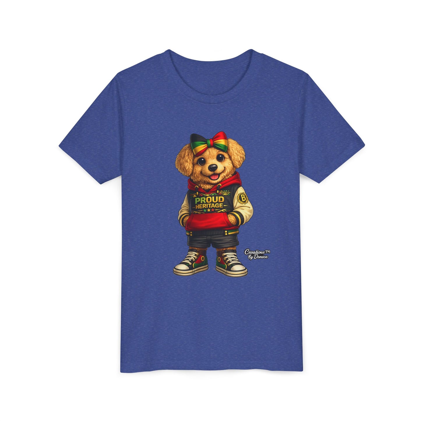 Kids Rasta Bear 'Proud Heritage' Tee
