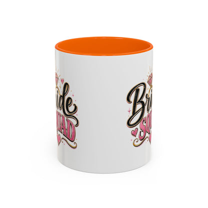 Bride Squad Coffee Mug — Bachelorette Party Gift, Bridal Shower Accent Mug
