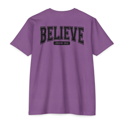 Believe John 14:1 T-Shirt — Faith-Inspired Biblical Tee