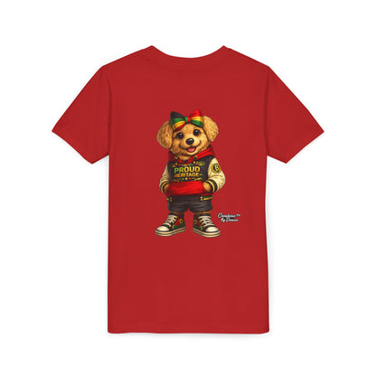 Kids Rasta Bear 'Proud Heritage' Tee
