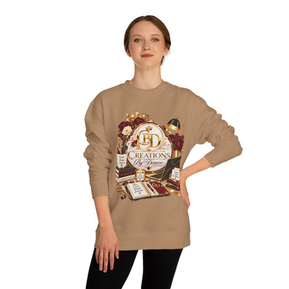 Crewneck Sweatshirt — Vintage Desk Creations Logo