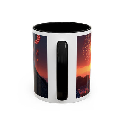 250 Years 1776–2026 Eagle Coffee Mug — Patriotic Anniversary 250th USA Celebration