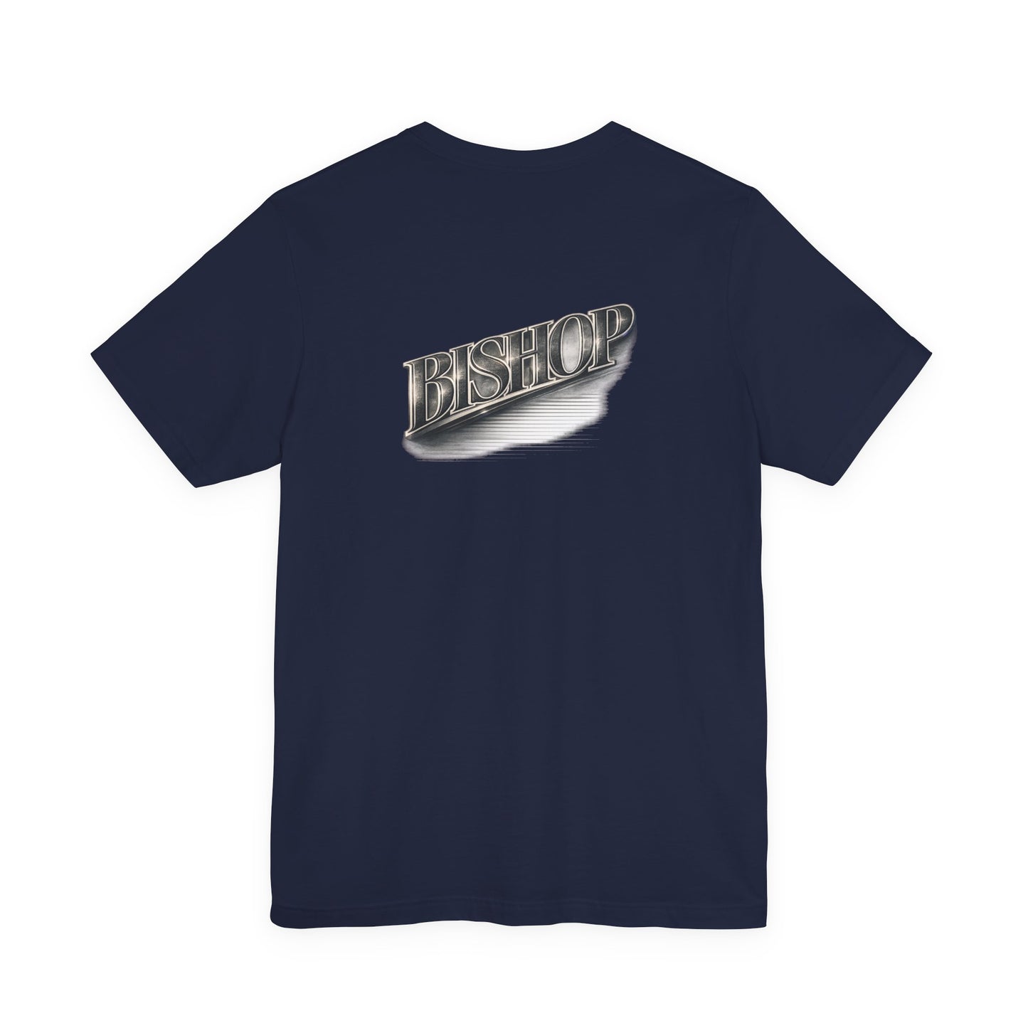 Bishop Retro Chrome Logo T‑Shirt