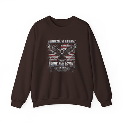 United States Air Force Eagle  Above and Beyond Sweatshirt