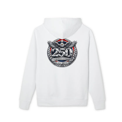 250 Cruiser Hoodie — Vintage American Motorcycle Emblem Pullover