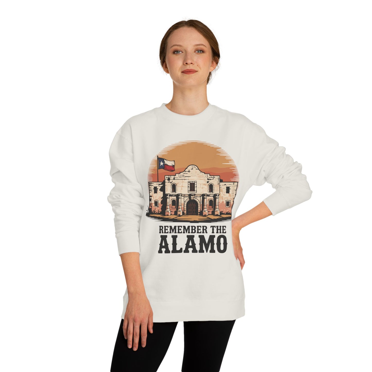 Remember The Alamo Sweatshirt – Vintage Texas Alamo Crewneck
