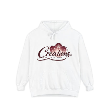 Creations Floral Logo Hoodie — 'Creations by Dyanne' Graphic Sweatshirt