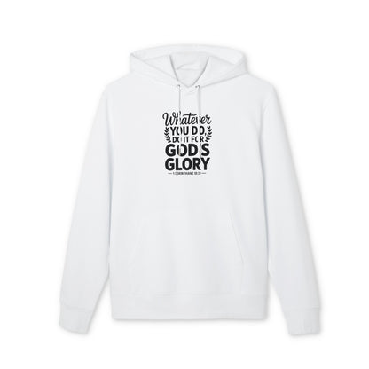 God's Glory Hoodie — "Whatever You Do, Do It For God's Glory" Christian Pullover