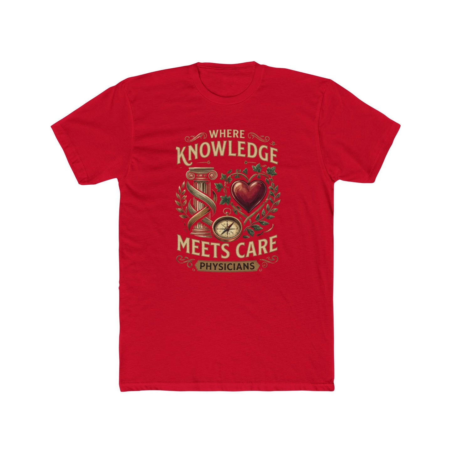Physicians 'Where Knowledge Meets Care' Medical T‑Shirt