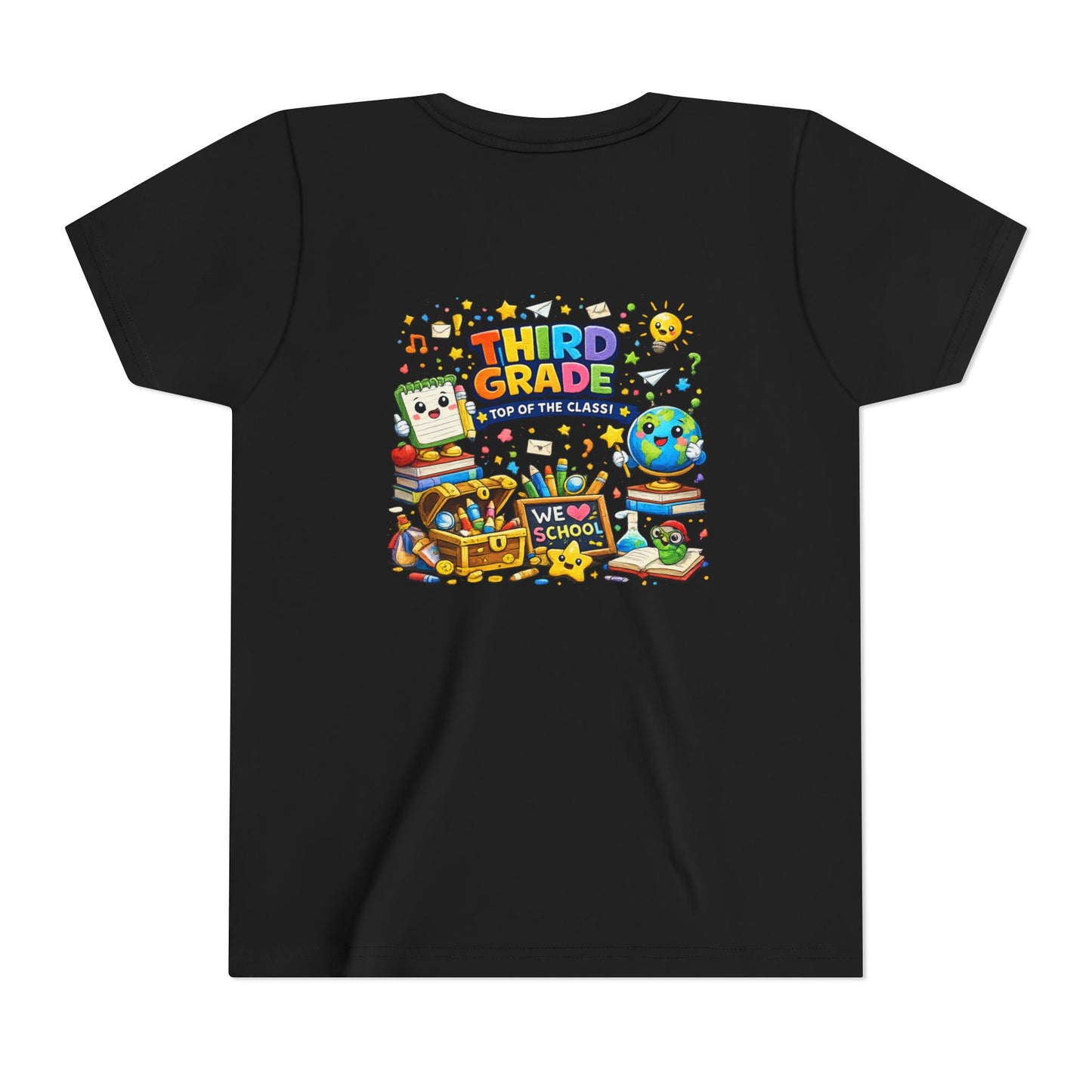 Third Grade Kids Tee — "Third Grade Out of the Classroom" Back-to-School Youth Shirt