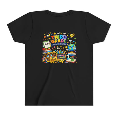 Third Grade Kids Tee — "Third Grade Out of the Classroom" Back-to-School Youth Shirt