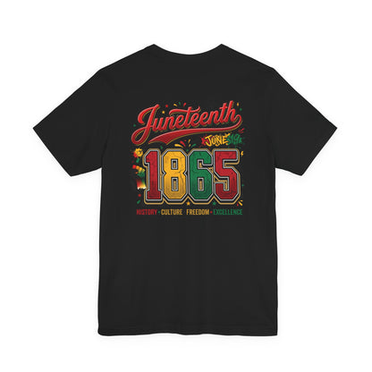 Juneteenth 1865 Celebration Tee — History • Culture • Freedom Graphic T-Shirt