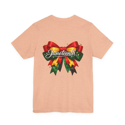 Juneteenth Ribbon Tee — Juneteenth Celebration T-Shirt