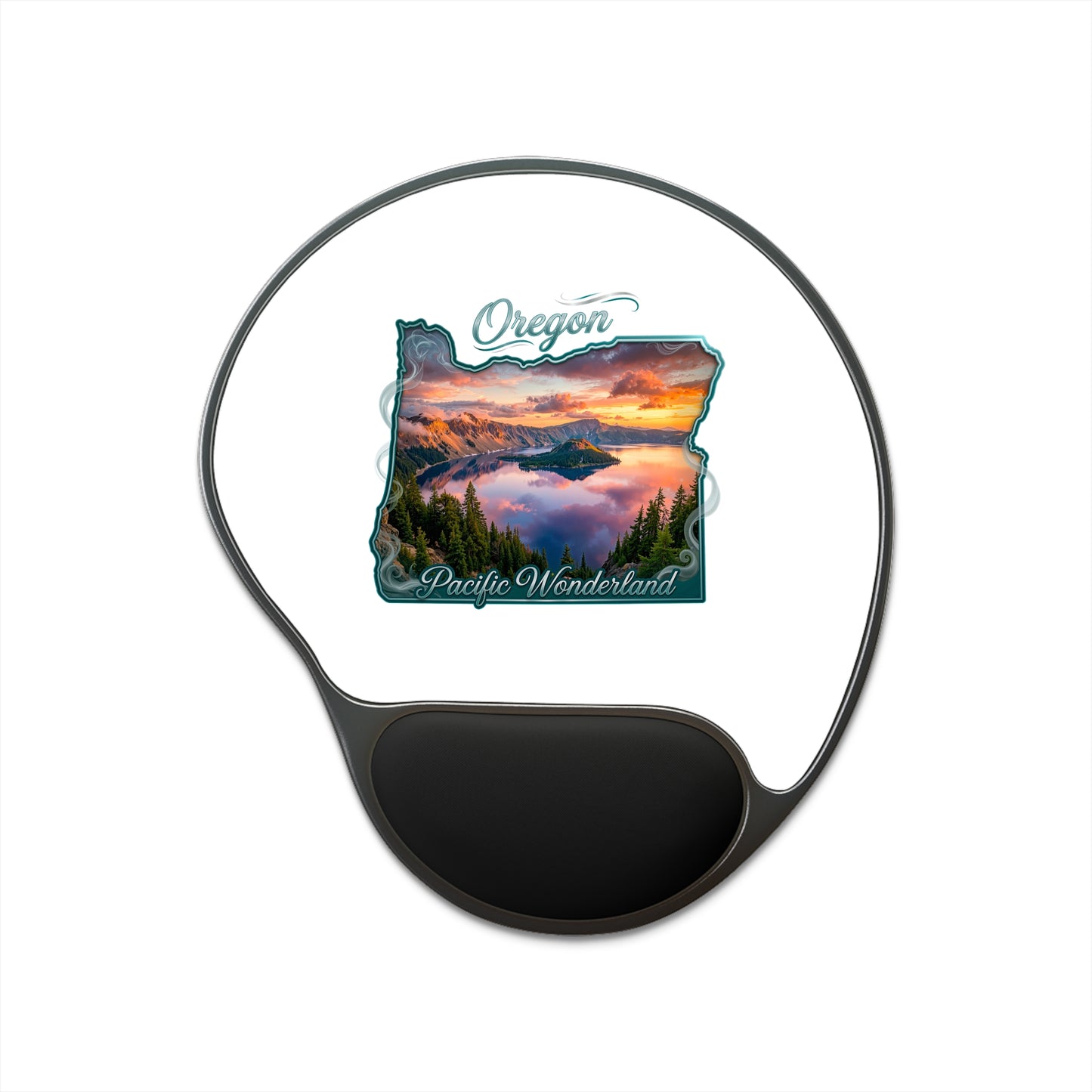 Mouse Pad With Wrist Rest