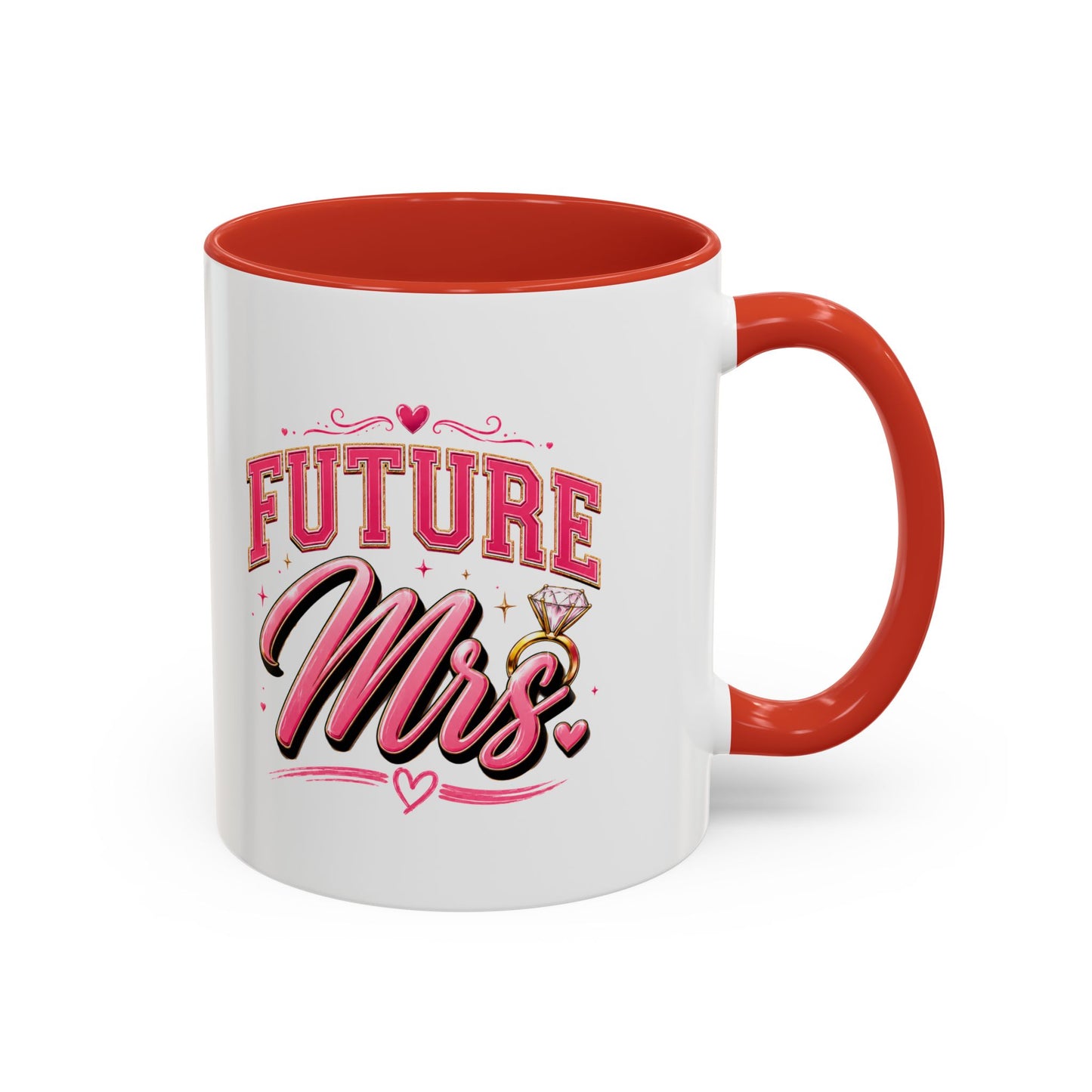 Future Mrs. Accent Coffee Mug — Bridal Bachelorette Gift (11/15oz)