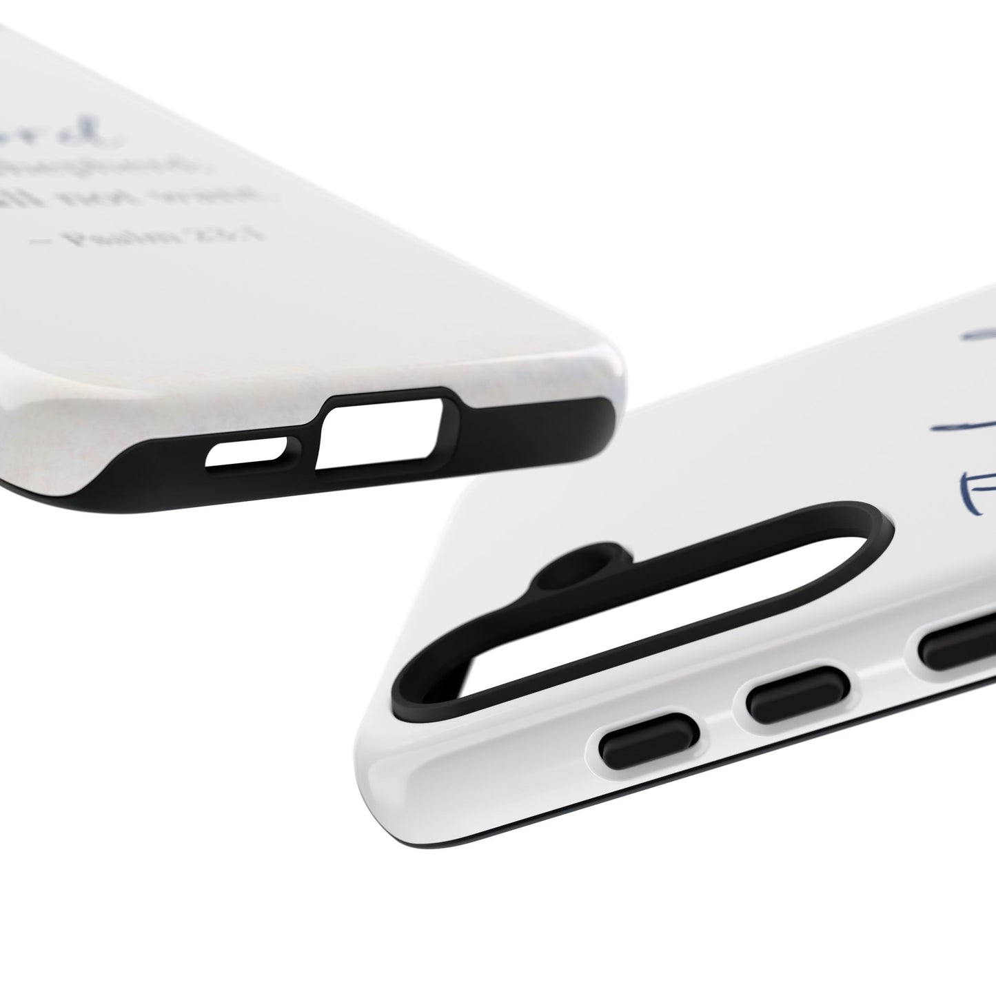 Psalm 23:1 Phone Case — "The Lord is my shepherd; I shall not want" Christian Protective Cover