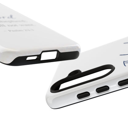 Psalm 23:1 Phone Case — "The Lord is my shepherd; I shall not want" Christian Protective Cover