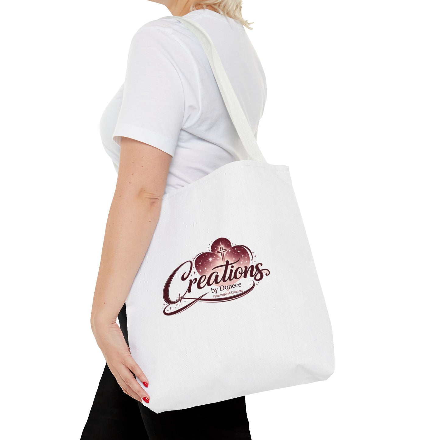 Creations Floral Logo Tote Bag – Branded Reusable Shopping & Gift Tote