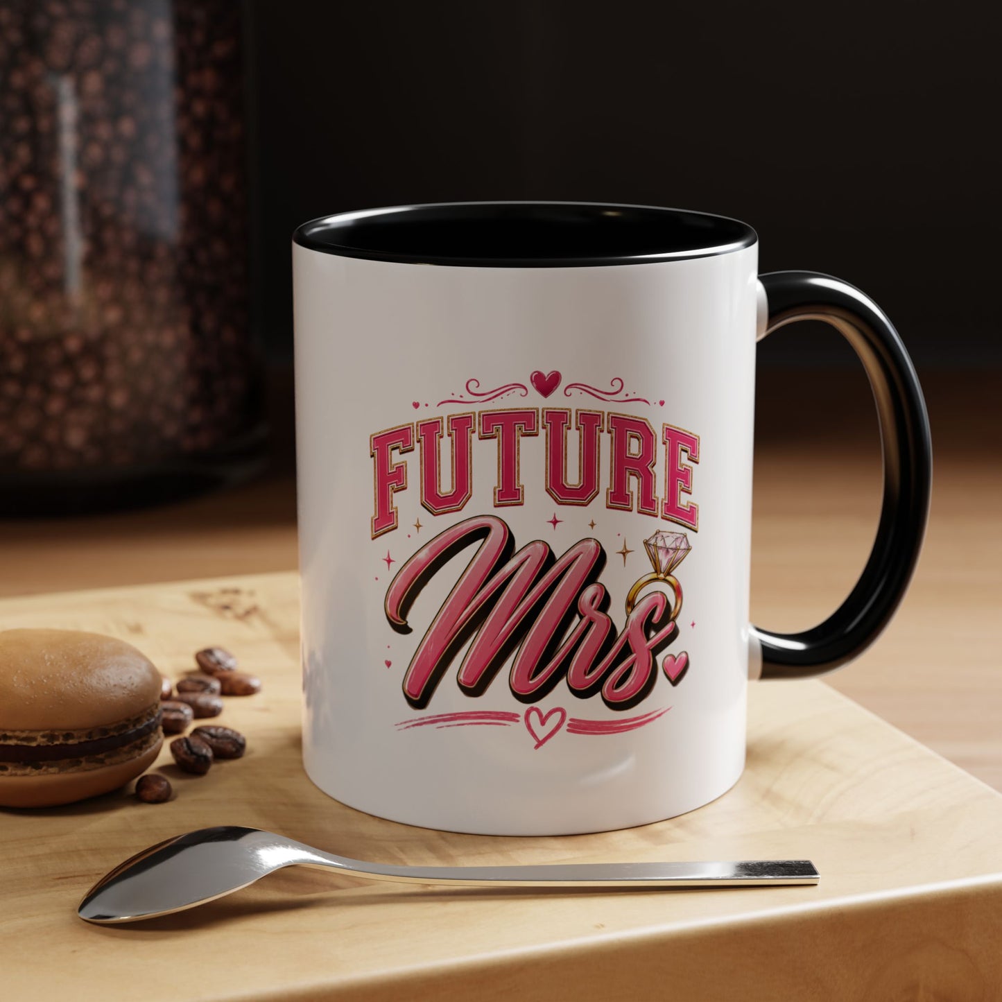 Future Mrs. Accent Coffee Mug — Bridal Bachelorette Gift (11/15oz)