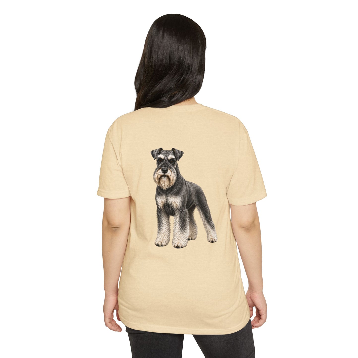 Schnauzer Dog T-Shirt — Realistic Schnauzer Graphic Tee for Dog Lovers