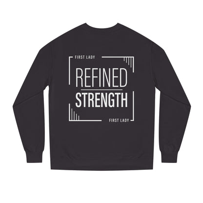 Refined Strength Sweatshirt — "First Lady" Graphic Crewneck