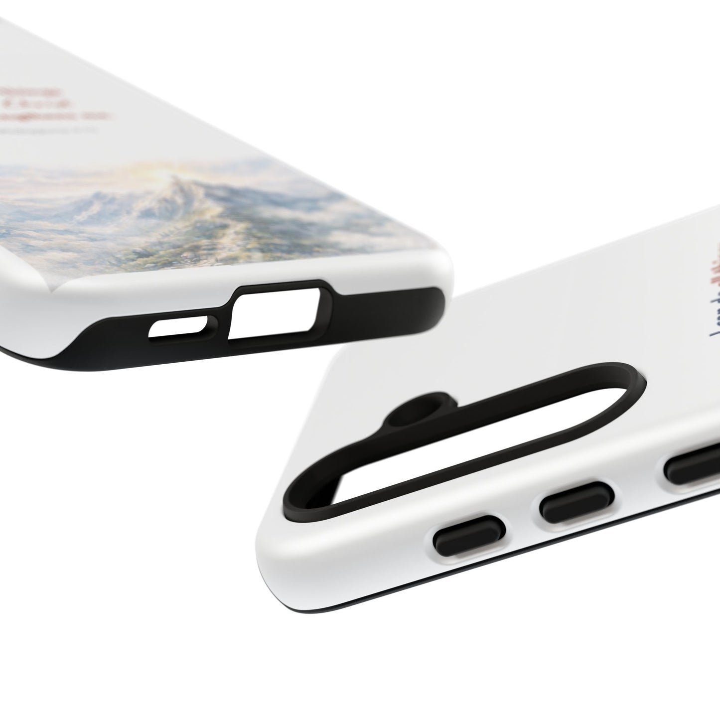 Christian Phone Case – “I Can Do All Things Through Christ” Inspirational Tough Case