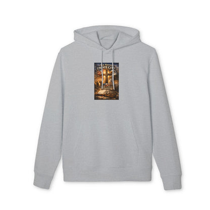 Under God Cross Hoodie — Christian Faith Inspirational Pullover