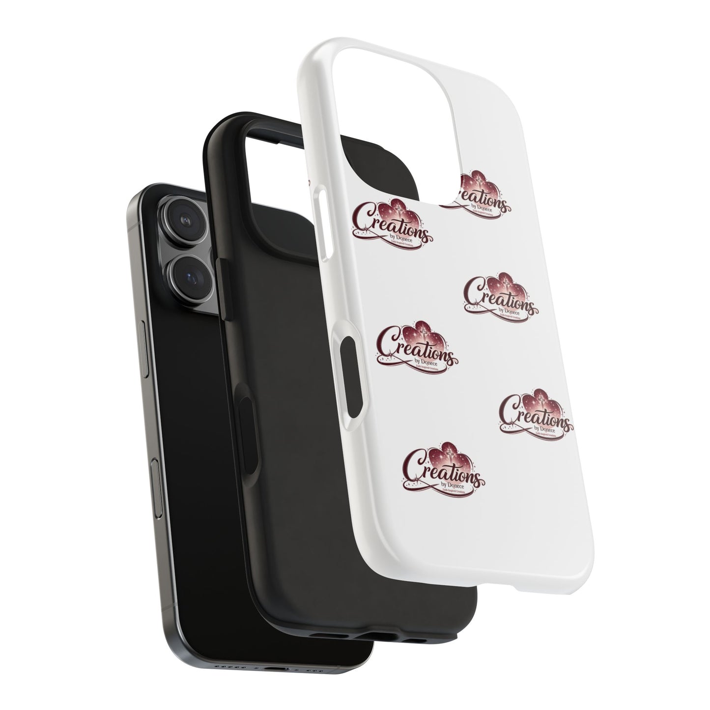 Logo Pattern Tough Phone Case — Creations Repeat Design