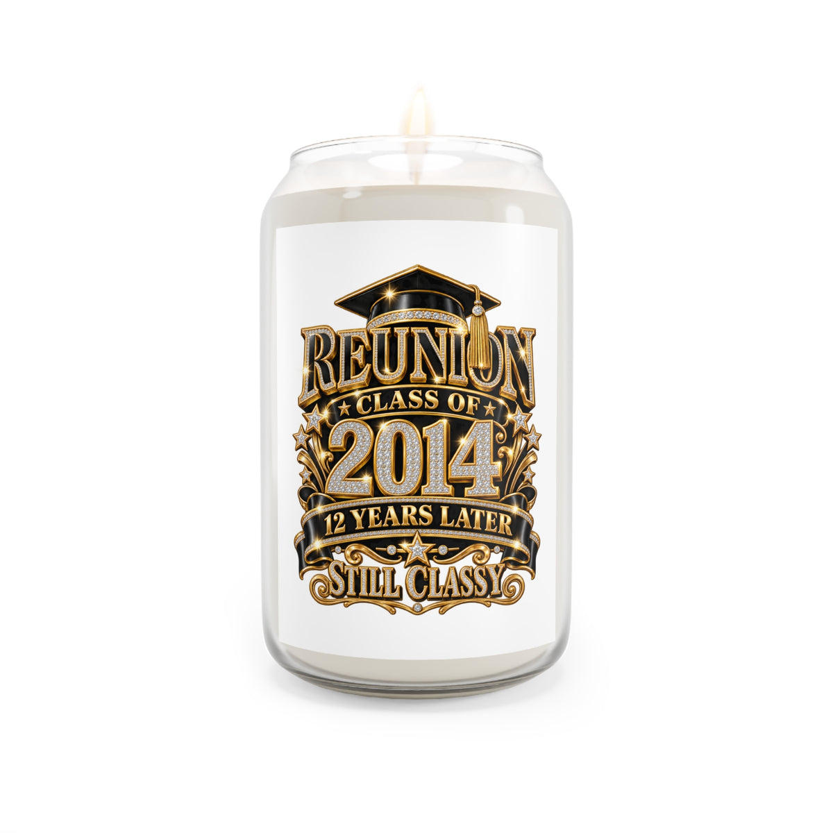 Reunion Class of 2014 Soy Candle — 2 Years Later "Still Classy" (13.75oz)