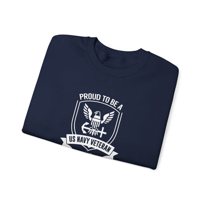 Proud to Be a US Navy Veteran Sweatshirt